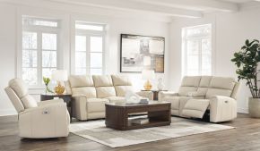 Ashley Furniture U13200/87/96/98 Ashley Furniture U13200/87/96/98 Dahlmoore - 3 Pc. - Power Reclining Sofa, Power Reclining Loveseat With Console, Power Rocker Recliner - Almond