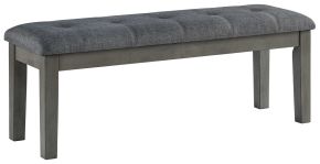 Ashley Furniture D589-00 Hallanden - Black / Gray - Large Uph Dining Room Bench