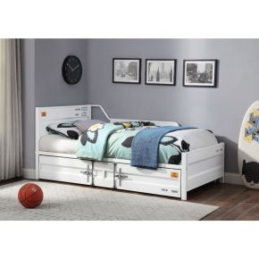 ACME 39880 Cargo - Twin Daybed With Trundle - White
