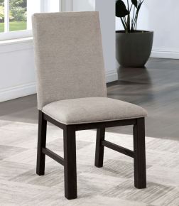 Furniture of America CM3252BK-SC-2PK Umbria - Side Chair (Set of 2)