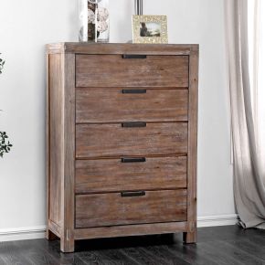 Furniture of America CM7360C Wynton - Chest - Weathered Light Oak
