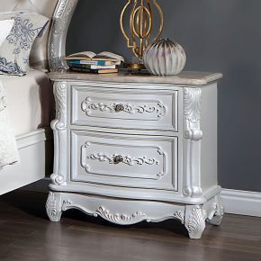 Furniture of America CM7243WH-N Rosalind - Nightstand - Pearl White