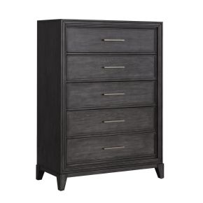 Samuel Lawrence Furniture S964-040 Lenox - 5-Drawer Chest - Black