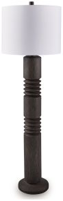 Signature Design by Ashley® L235861 Fainwell - Poly Floor Lamp - Distressed Black