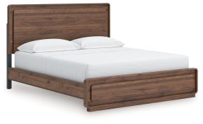 Signature Design by Ashley® PCB386B5 Fortlorn - California King Panel Bed - Walnut Brown