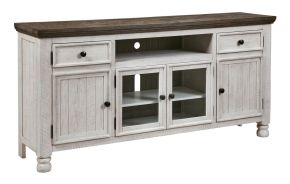Signature Design by Ashley® W814-68 Havalance - Brown / Beige - Extra Large TV Stand - 4 Doors