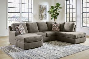 Signature Design by Ashley® 29402/02/17 O'Phannon - Right Arm Facing Corner Chaise 2 Pc Sectional - Putty