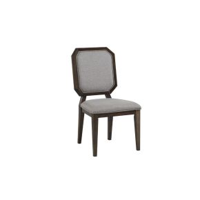 ACME 64092 Selma - Side Chair (Set of 2) - Gray Fabric & Tobacco