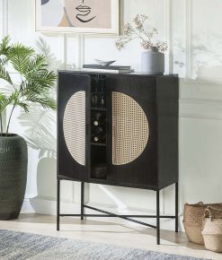 ACME AC01081 Colson - Wine Cabinet - Black Finish