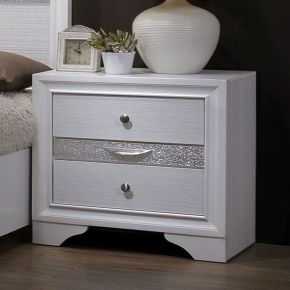 Furniture of America CM7552N Chrissy - Nightstand - White