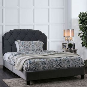 Furniture of America CM7546EK Osnabrock - Eastern King Bed - Gray