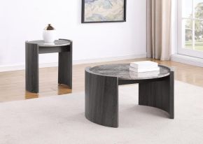 Coaster Fine Furniture 710758-S2 Gladstone - 2 Piece Coffee And End Table Set - Distressed Gray