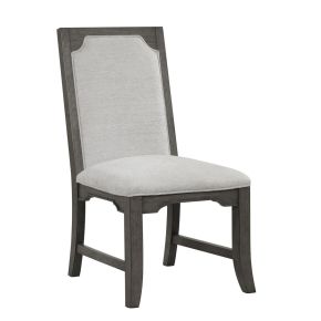 New Classic D1605-20 Lisbon - Dining Side Chair (Set of 2) - Gray