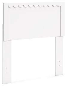 Ashley Furniture EB1810-155 Hallityn - Twin Panel Headboard - White