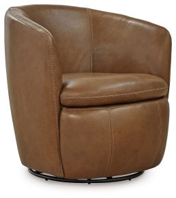 Ashley Furniture A3000700 Kierreys - Swivel Chair - Caramel