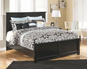 Signature Design by Ashley® B138/58/56/97 Maribel - Black - King Panel Bed