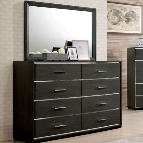 Furniture of America CM7589D Camryn - Dresser - Warm Gray