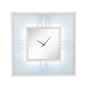 ACME 97730 Noralie - Wall Clock - Mirrored & Faux Diamonds - 40"