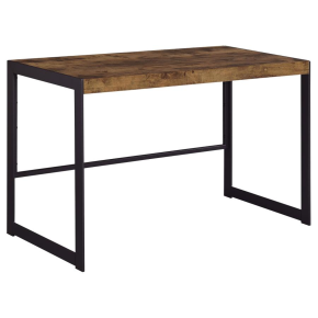 CoasterEveryday 800655 Estrella - Engineered Wood Writing Desk - Rustic Nutmeg