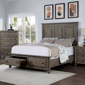 Furniture of America CM7461GY-EK-BED Durango - King Bed