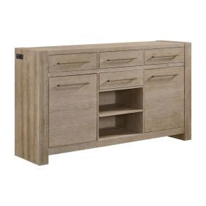 Intercon NS-CA-7040-WSN-C Nash - Sideboard - Weathered Sand