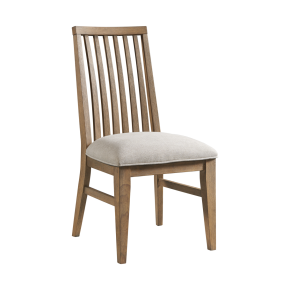 Intercon LM-CH-1189C-WOA-RTA Landmark - Slat Chair - Weathered Oak
