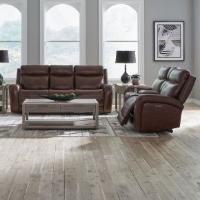 Liberty Furniture 7005CG-UPH-SOLO Blair - Sofa & Loveseat - Cognac