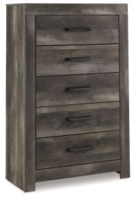 Ashley Furniture B440-46 Wynnlow - Five Drawer Chest - Gray