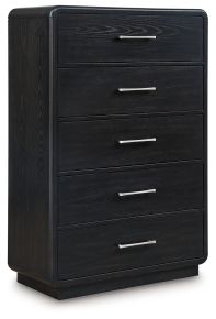 Signature Design by Ashley® B821-46 Rowanbeck - Black - Five Drawer Chest