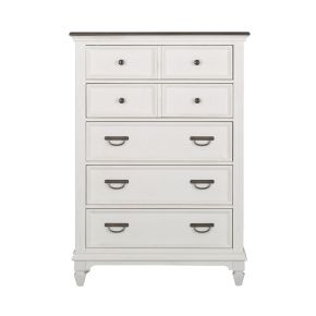 Liberty Furniture 417-BR41 Allyson Park - 5 Drawer Wood Chest - White