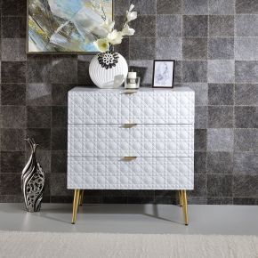 ACME 97670 Maisey II - Dresser - White & Gold