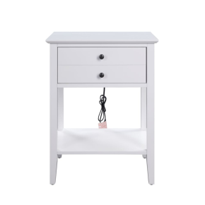 ACME 97744 Grardor - Accent Table - White