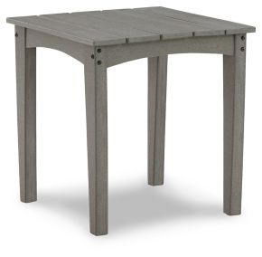 Ashley Furniture P802-702 Visola - Square End Table - Gray