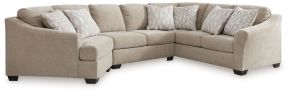Signature Design by Ashley® 52705S2 Brogan Bay - 3-Piece Sectional With Laf Cuddler - Cork