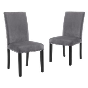 New Classic D400-20-GRY Celeste - Dining Chair (Set of 2) - Gray