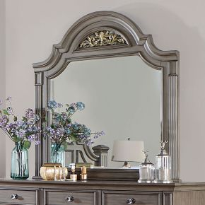 Furniture of America CM7129GY-M Syracuse - Mirror - Gray