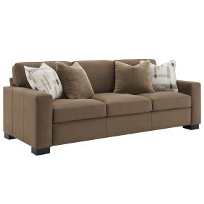 ACME LV04530 Darya - Sofa With 4 Pillows - Brown Suede Fabric