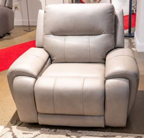 Ashley Furniture PCU1370013A Real Moments - Power Recliner With Audio Seating - Ash