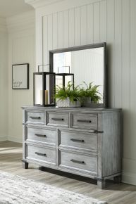 Signature Design by Ashley® B772/31/36 Russelyn - Gray - Dresser, Mirror