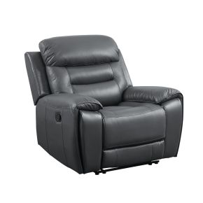 ACME LV00074 Lamruil - Recliner - Gray Top Grain Leather