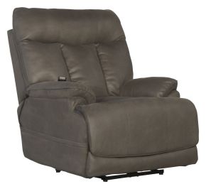 Catnapper 7647897-1153/18-1253/18 Catnapper 7647897-1153/18-1253/18 Anders - Power Headrest/Lumbar Power Lay Flat Reclining With Heat & Massage & Extended Ottoman - Charcoal