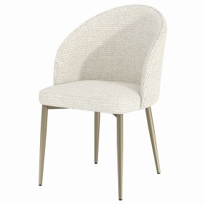 ACME DN04297 ACME DN04297 Cora - Side Chair (Set of 2) - White Fabric