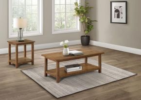 Coaster Fine Furniture 710548-S2A Payne - 2 Piece Coffee And End Table Set - Distressed Brown