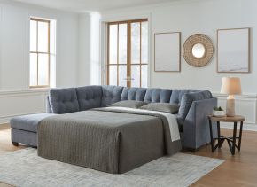 Signature Design by Ashley® 5530383 Marleton - Raf Full Sofa Sleeper - Denim