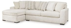 Ashley Furniture 61904S1 Ashley Furniture 61904S1 Chessington - 2-Piece Sectional With Laf Corner Chaise - Ivory