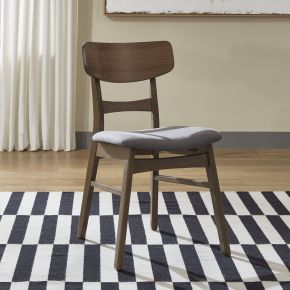 Liberty Furniture 198-C9101S-GY Space Savers - Panel Back Side Chair - Gray