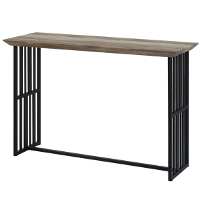 ACME LV01753 Zudora - Sofa Table - Antique Oak & Black