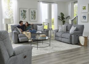 Catnapper 61062-1710/43-2648/43 Tyler - Power Reclining Loveseat - Stonewash