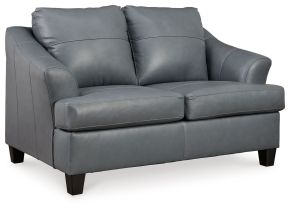 Signature Design by Ashley® 4770535C Genoa - Steel - Loveseat - Leather Match