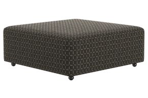 Catnapper 42828-2710/09 Royster - Castered Cocktail Ottoman - Walnut
